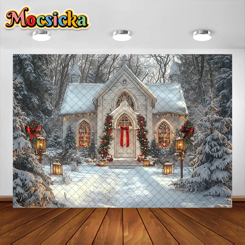 Зимний Рождественский фон для фотосъемки Рождественская елка украшение для кабины детские праздничные Портретные фоны для фотосъемки реквизит для студии