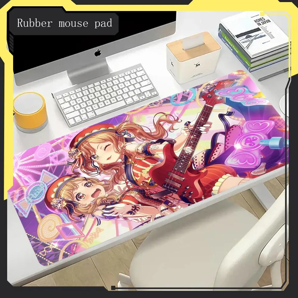 Mouse Pad Electronic game BanG Dream mouse pad Hot selling items is easy use with anti slip suitable for desktop gaming laptops