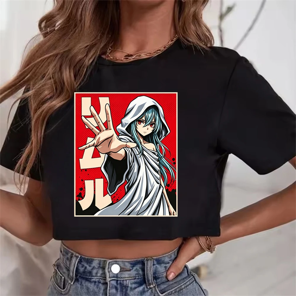 That Time i Got Reincarnated As a Slime cropped top teen baddie meme streetwear vintage top tees meme cheap anime manga jojifuku