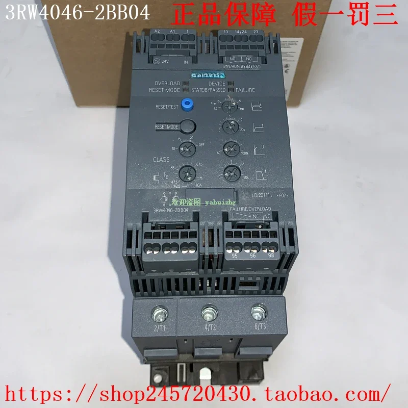 

2025 3RW4046-2BB04/2BB05 3RW4046-2BB14/2BB15 Soft Start
