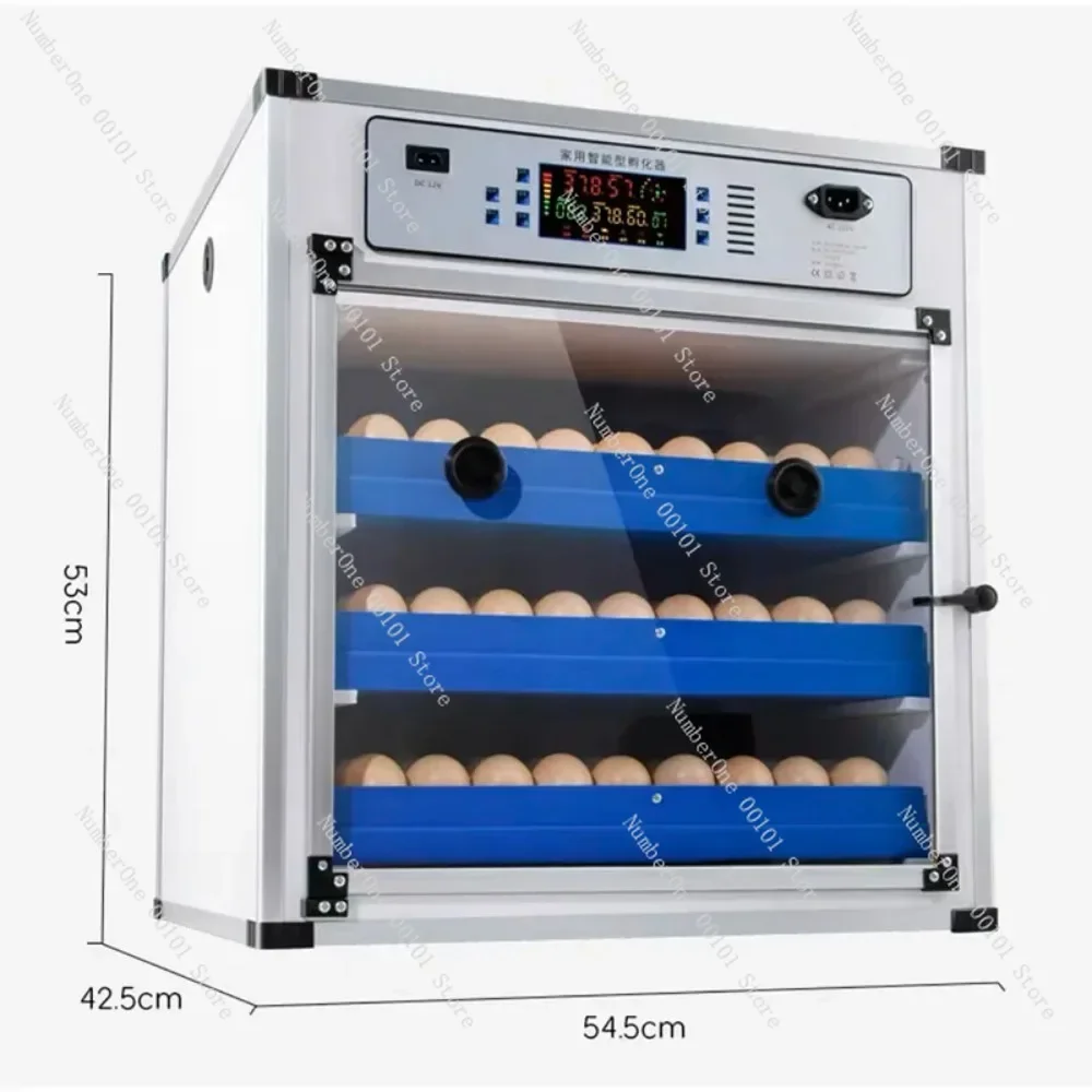 204/136 Eggs Intelligent Large and Medium-Sized Incubator Household Full-Automatic Incubator Chicken Duck Goose Quail Incubator