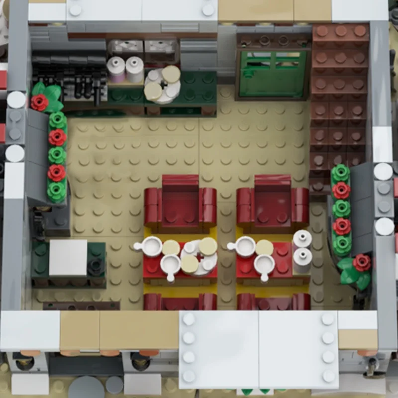 3021 قطعة MOC وحدات جبال الألب لودج XL تعديل نموذج بناء لعبة كتل لتقوم بها بنفسك فكرة إبداعية التعليم هدايا عيد الميلاد عيد الميلاد #4