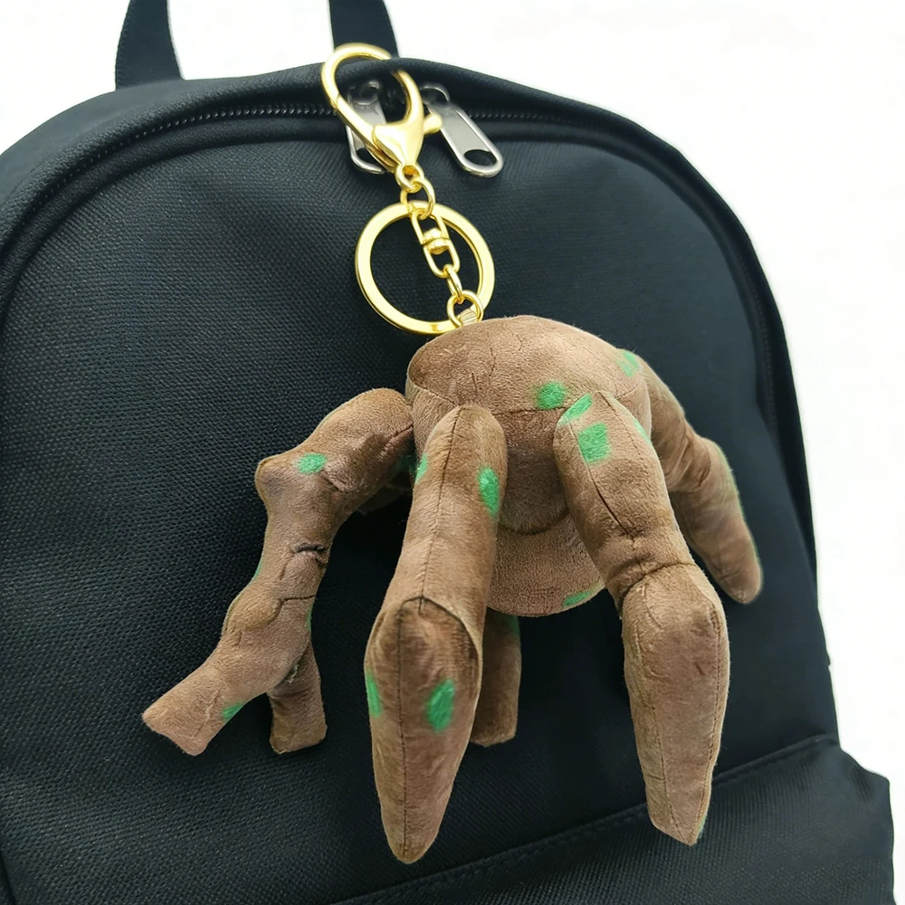 Movie Project Hail Mary Rocky Cosplay Keychain Stone Spider Model Cotton Doll Backpack Doll Keyring Accessories