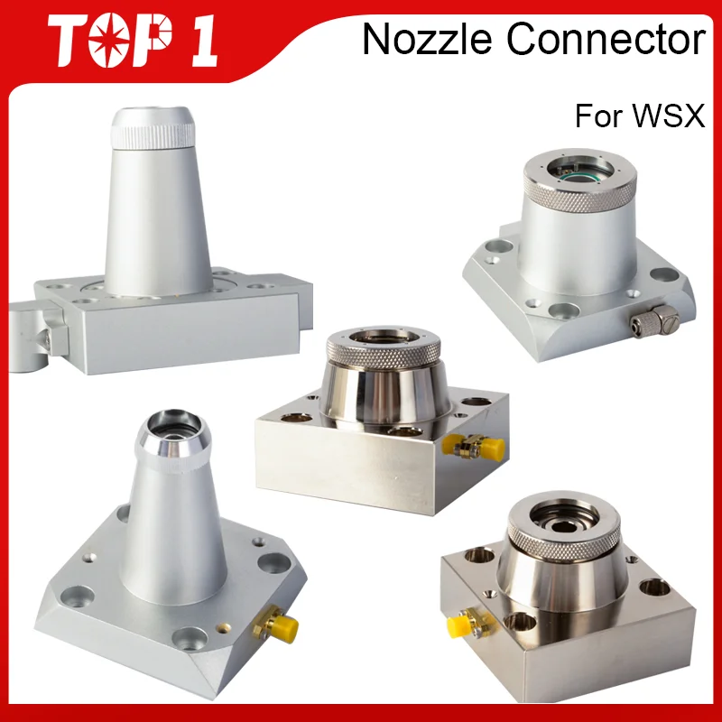 TOP1 WSX Fiber Laser Nozzle Connector WSX Capacitive Sensor Ceramic Holder for WSX NC30 NC30B Laser Head Metal Cutting Part