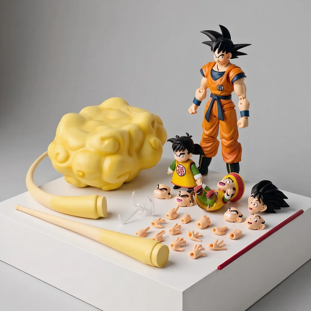 Nuevo Demoniacal Fit Dragon Ball Anime Super Saiyan Son Goku Son Gohan Padre e Hijo La Inquebrantable Unión Figura de Acción Juguetes Regalo
