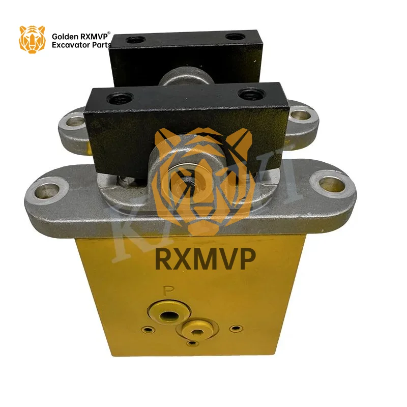 For Kobelco SK kx 200-3/SK120-3 Walking Foot Valve Assembly Bottom 5-hole Excavator Accessories