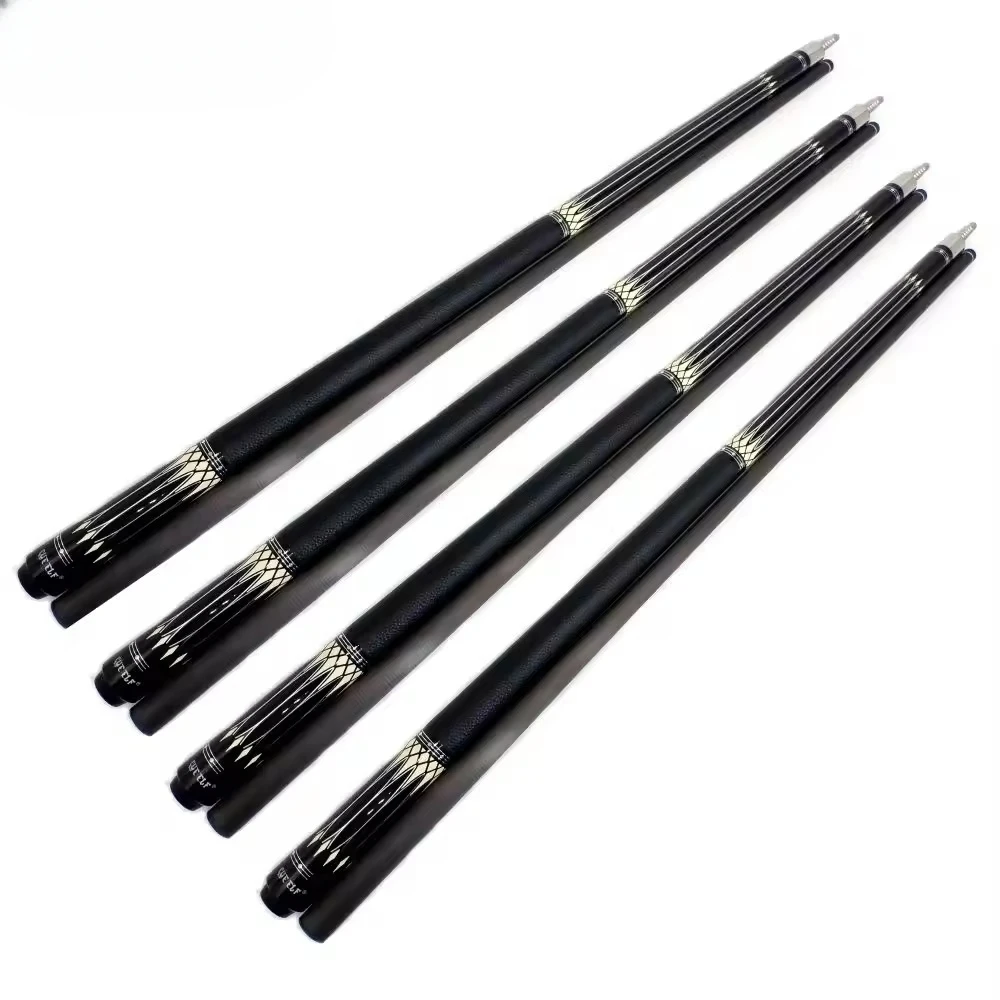 Warp Billiard Pool Cue  Carbon Fiber Shaft 1/2 Split Cue12.5mmTip Size High Technology High Grade Sticker