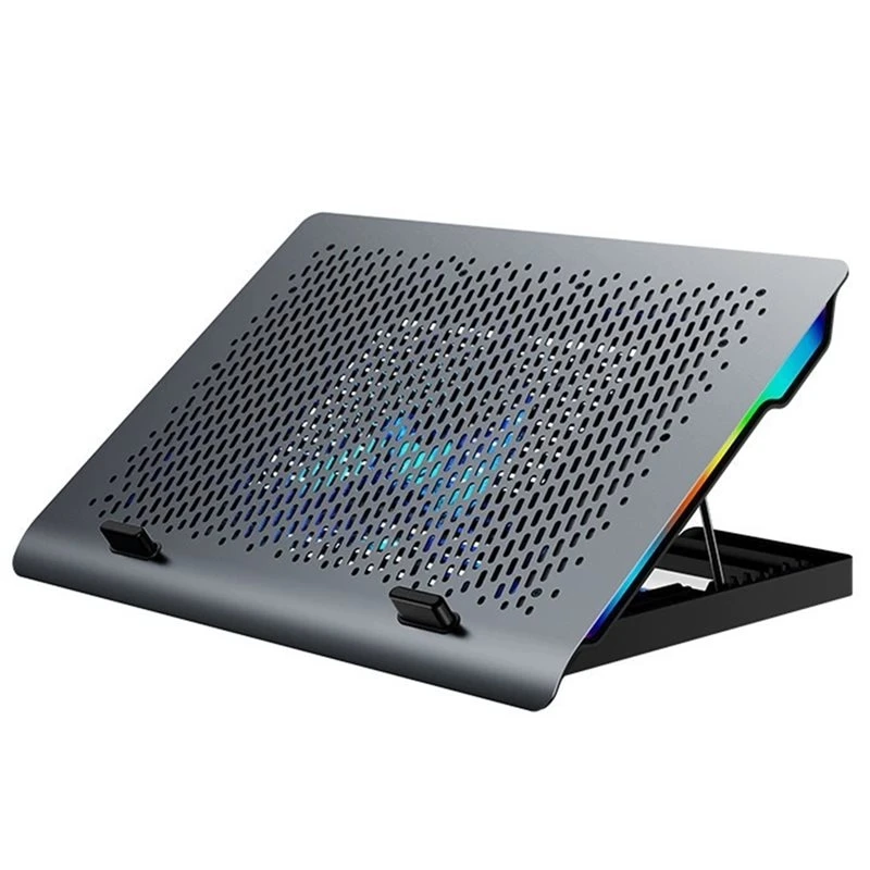 Laptop Cooler Base, Silent Design, Exhaust Fan Bracket, Raised Fan, Adjustable Cooling Mounting Customer Favorite