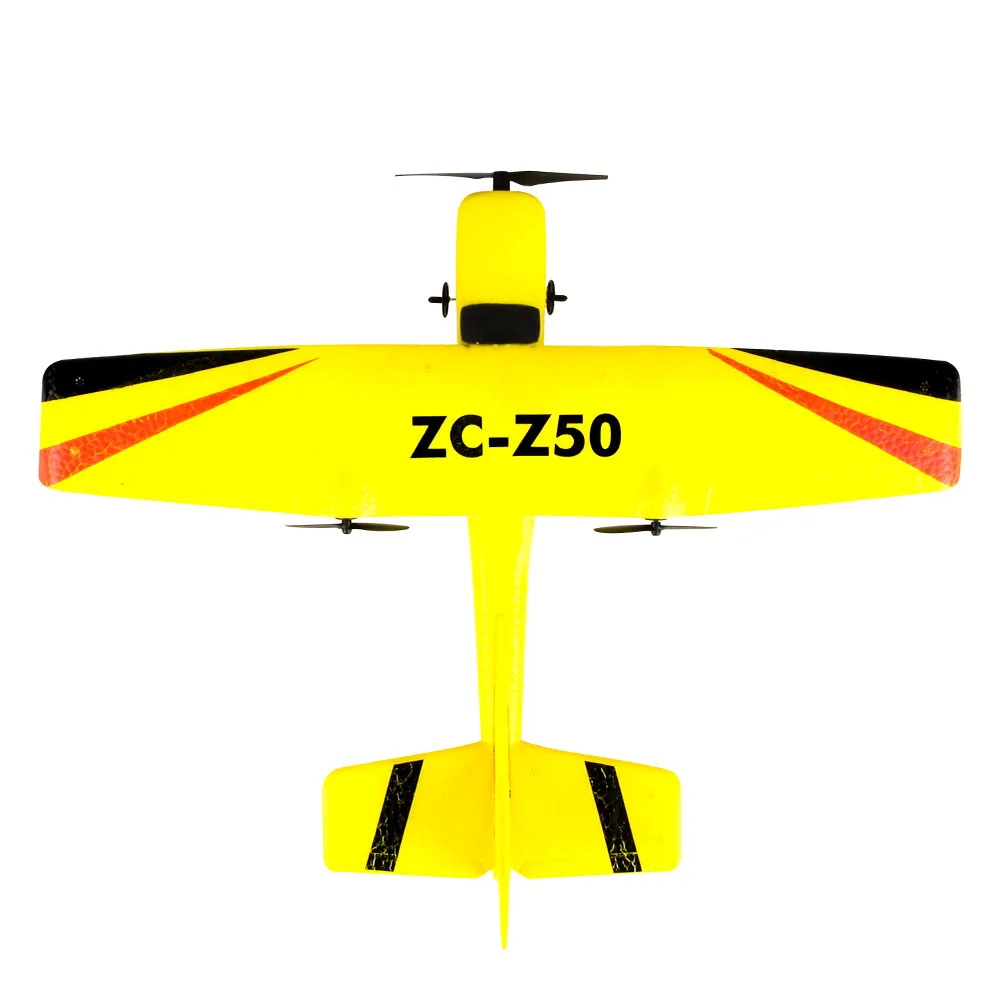 Easy Hobby Fly zdalnie sterowany samochód 2.4G Z50 RTF 2CH pianka EPP pilot zdalnego sterowania Model samolotu dron szybowiec zabawki na zewnątrz