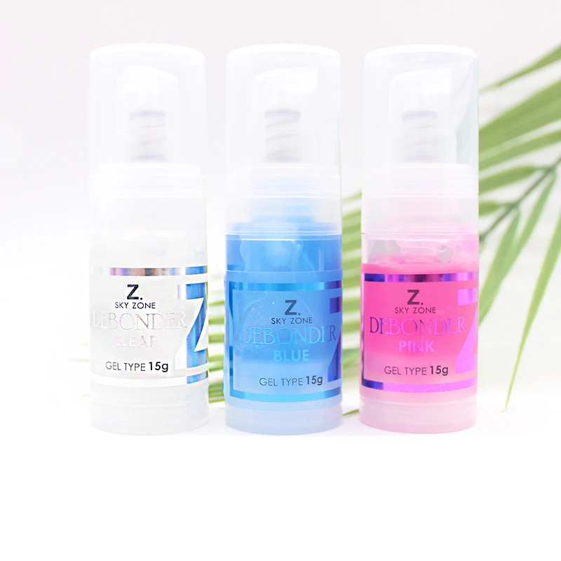 

5 Bottles Sky Zone Debonder Remover for Eyelash Extensions Fast Sensitive Original Korea 15g Sky Glue Gel Remover No Burning