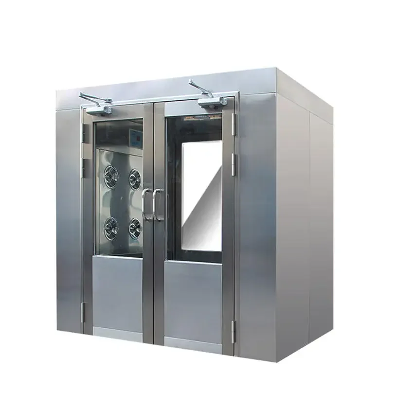 High Quality 304 Stainless Steel with Electronic Interlocking Dry and Ventilated air Shower Clean Room