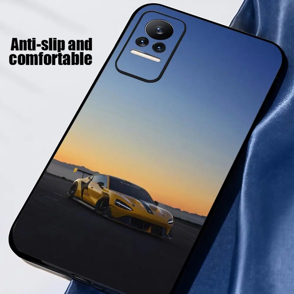 حافظة هاتف Supcar X-Xiaomi Su7 Ultra لهاتف Xiaomi Redmi Note 15 14T 13Lite 12S 5g 4g Pro Plus حافظة ناعمة سوداء حماية كاملة
