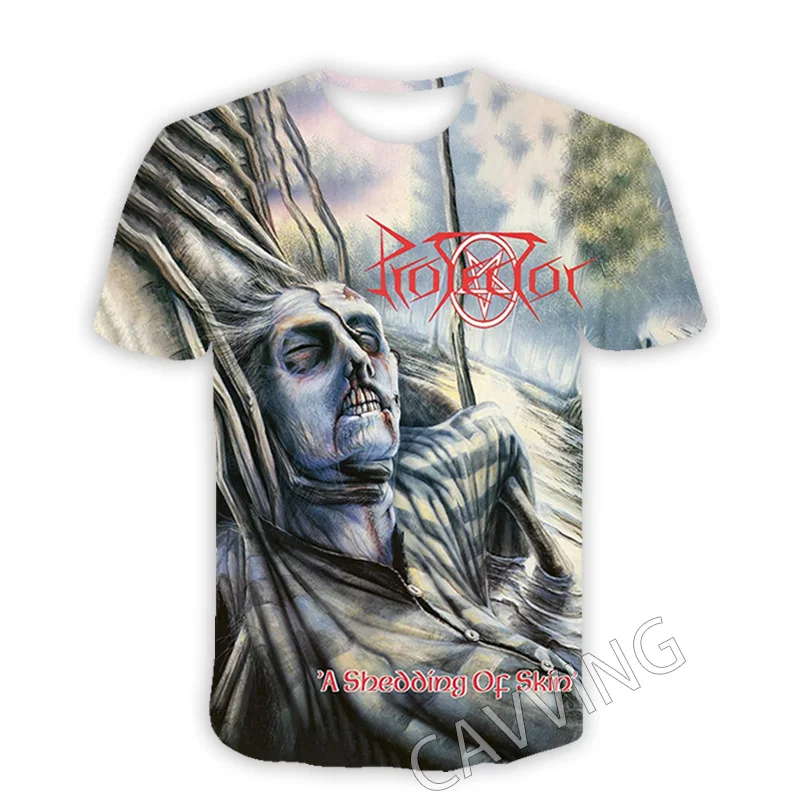 CAVVING 3D Printed Protector Rock Casual T-shirts Hip Hop T Shirts Harajuku Styles Tops Clothing for Men/women