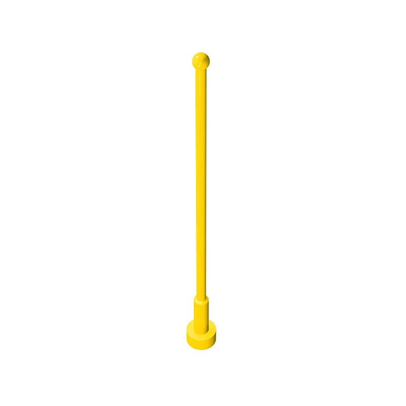 10 Uds 2569 antena látigo 1x1x8 piezas de ladrillo accesorios de bloques de construcción ensamblar partículas de cambio reemplazables DIY juguete de regalo para niños