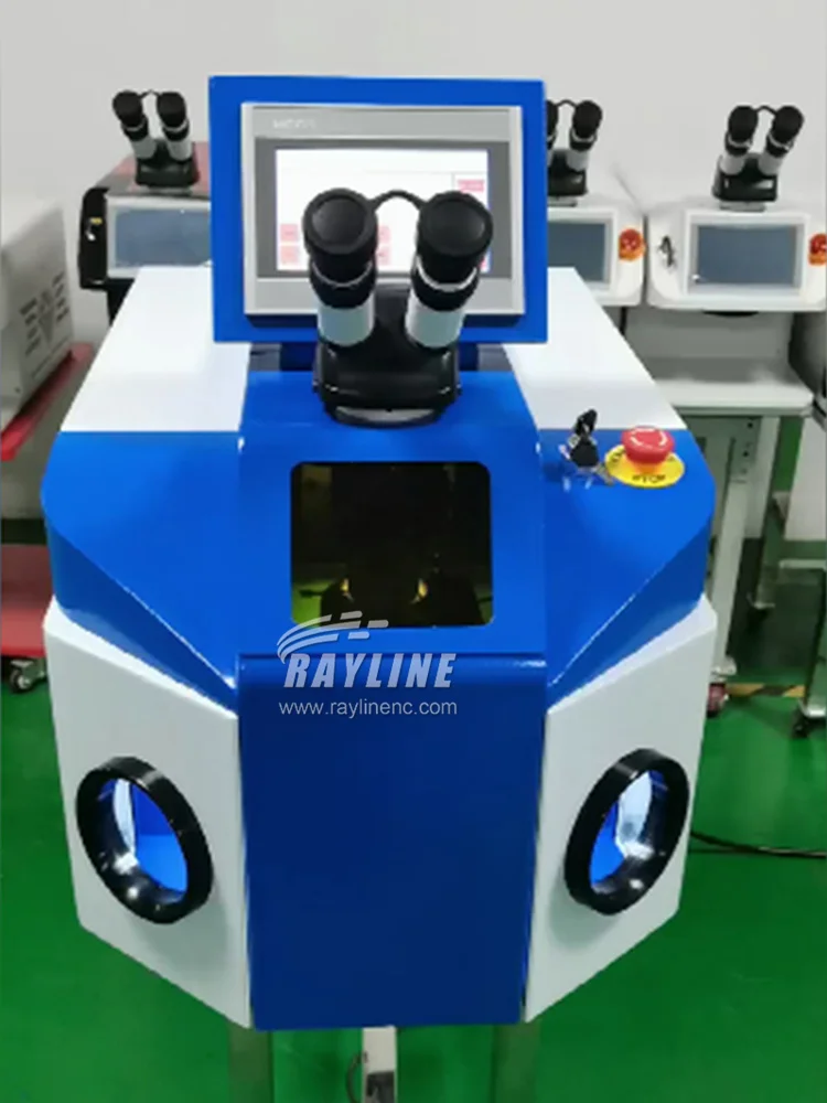 Desktop Gold Silver Jewelry Laser Spot Welding Machine With CCD Function For Glasses Watch Repair Teeth Beauty Rings Bracelet