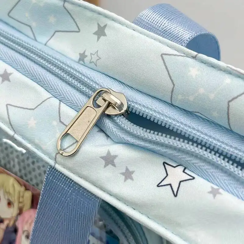 Neue Y2K Niedliche Stern-Comic Ita-Tasche Damen Mode Schultertaschen Lolita Mädchen Transparente Tragetasche DIY Display Umhängetasche Handtasche – Detail 24