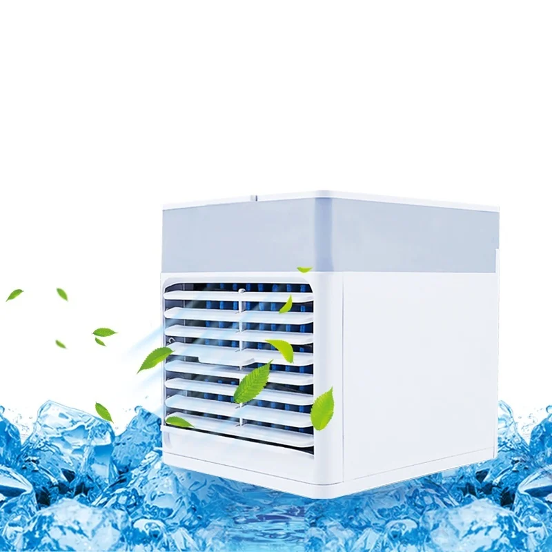 Desktop Air Cooler 500mL Mini Space Cooler Misting Air Conditioning Fan 3 Wind Speeds USB Powered Quiet Air Cooler Cooling Fan