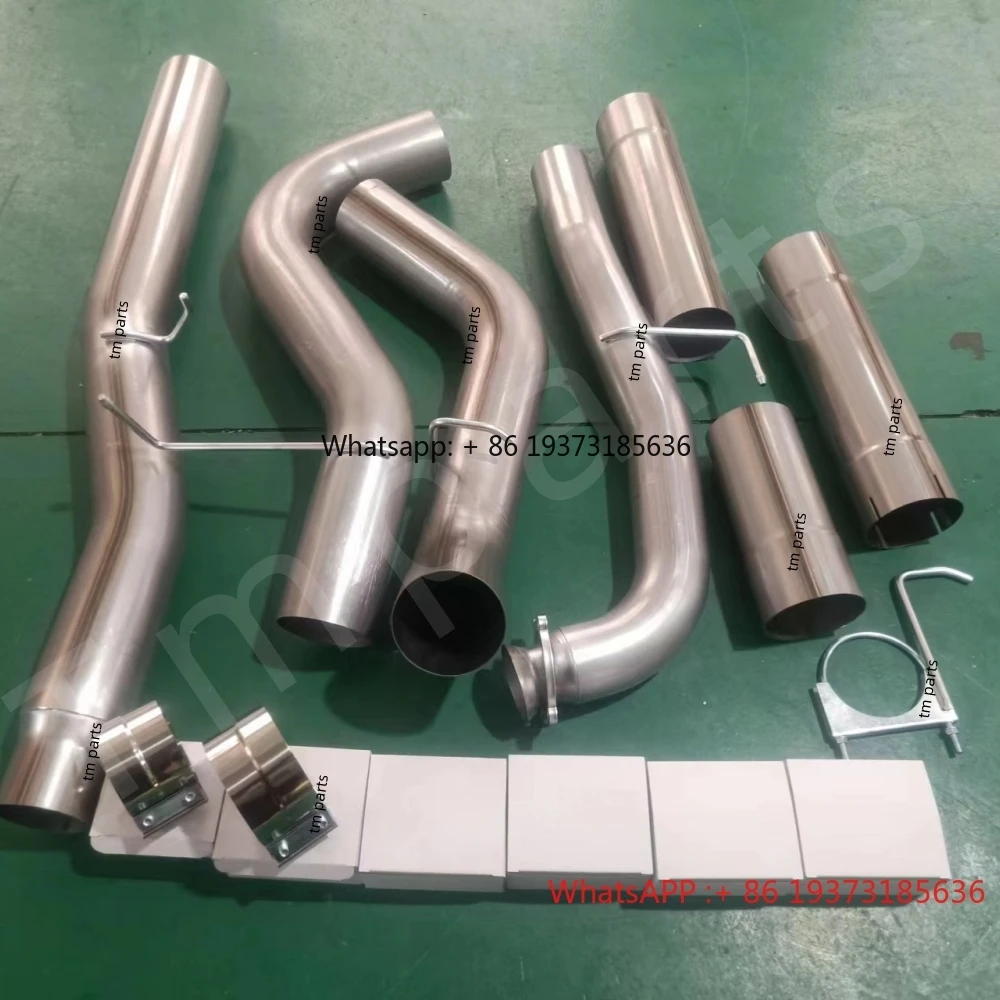 5" 2017-2019 L5P 6.6 Duramax DPF Rohr Auspuff Rückseite für Chevy Chevrolet GMC L5P 6.6 Lml Duramax Diesel