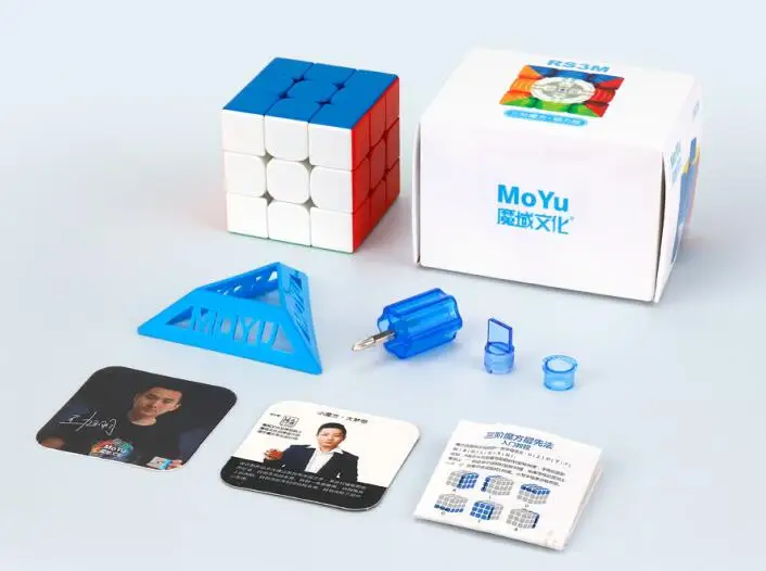 [JudyCube] Moyu RS3M 2020 3x3x3 magnetischer Zauberwürfel – professionelles Magnetschwebebahn-Puzzlespielzeug 2021, aktualisierte Version Cubo Magico RS3M UV – Detail 3