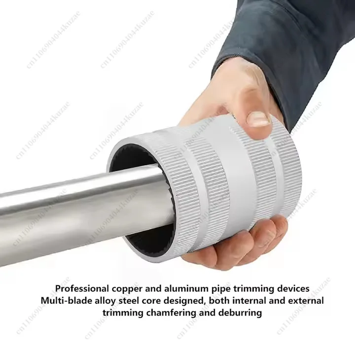 Scaled Pipe Chamfer Tool Stainless Steel Copper Tube Inner Outer Deburring Trimming Edge Repair Cutter