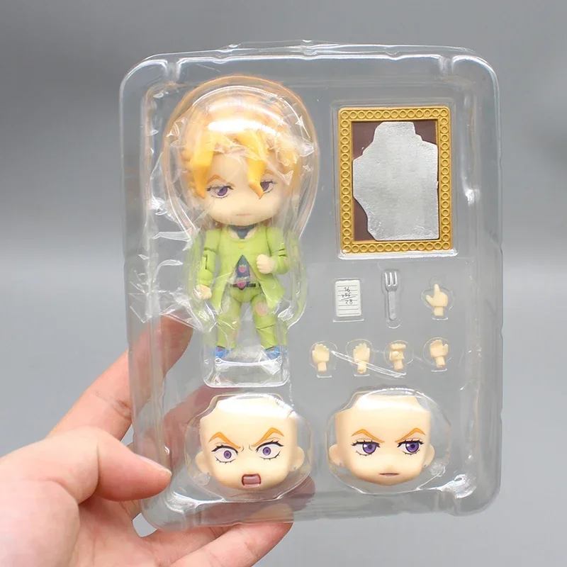 

Anime Jojo Bizarre Adventures Fugo Figures Weather Report Narancia Ghirga Narciso Anasui Action Figure Movable 10cm PVC Toys