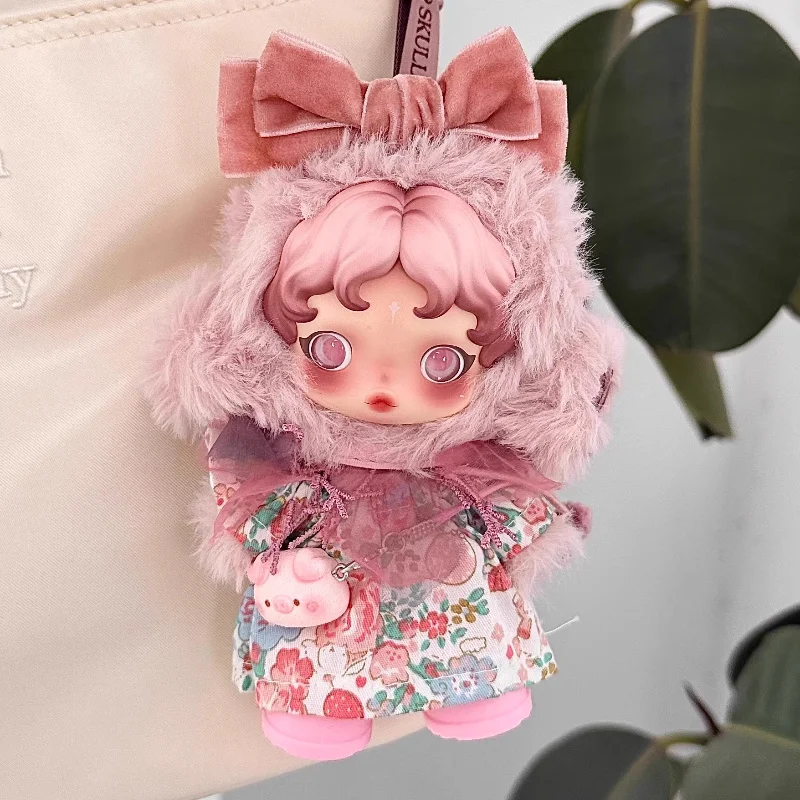 

(No dolls) For SKULL PANDA Doll Elegant Evening Dress Skirt Accessories Princess Dressing Mini Clothes Handmade Doll Clothes