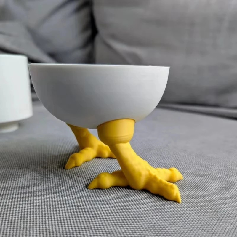 3D Printed Personalized Chicken Claw Bookends Office Desktop Home Decorations Unique Paperweight Stand