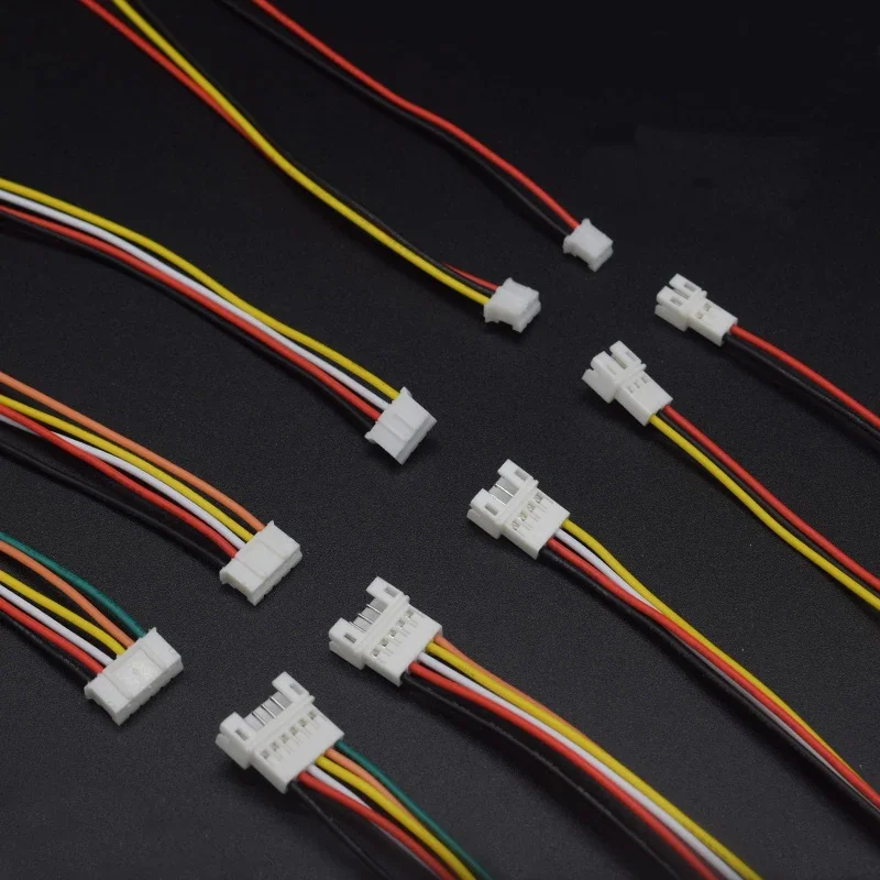 10Pairs PH2.0mm Mini Micro JST PH 2.0 2P 3P 4P 5P 6PIN Male Female Plug Connector With Wire Cables 100mm 200mm