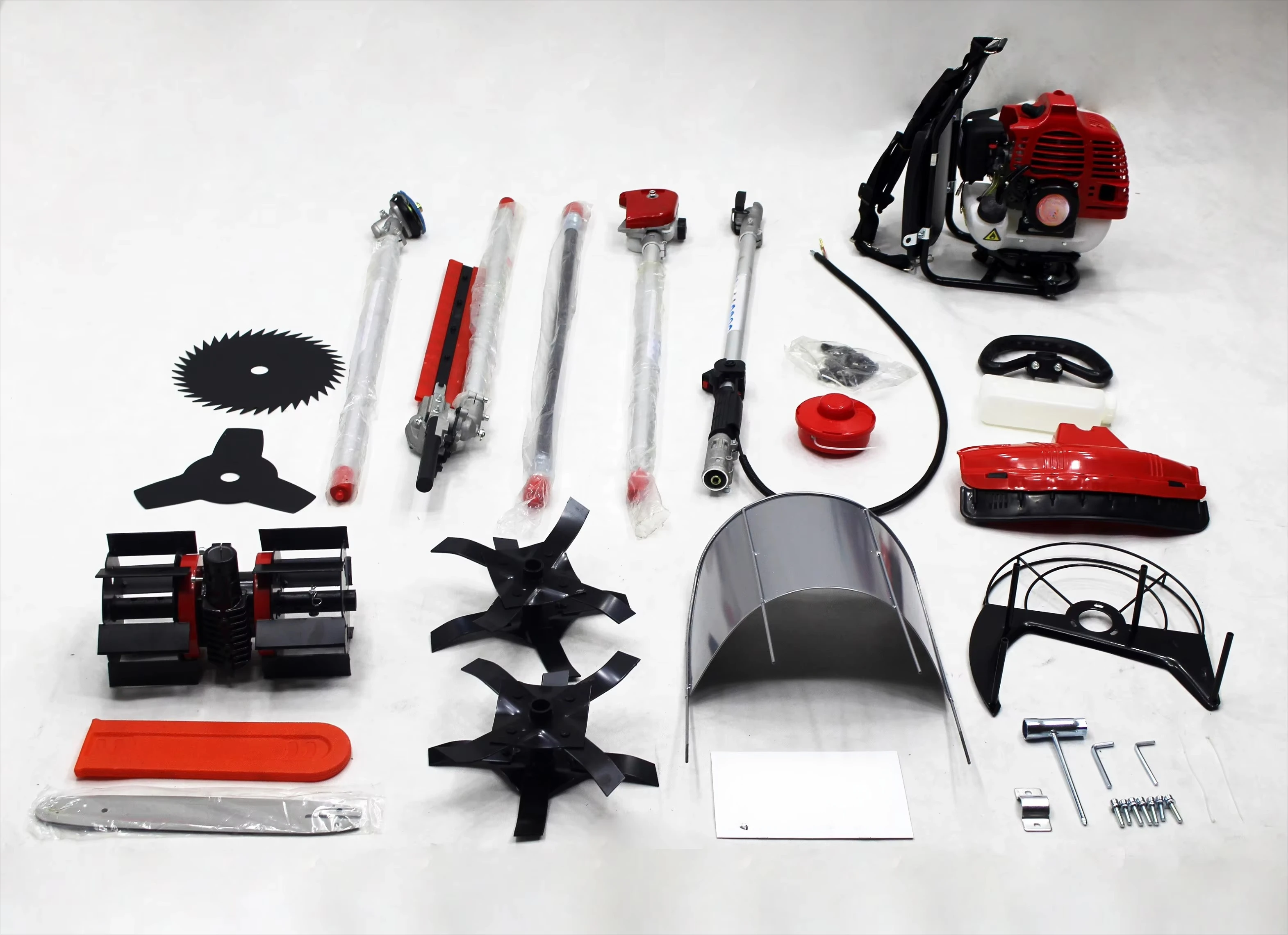 Multi Functional Garden Tool 52cc Grass Trimmer Hedge Trimmer Brush Cutter
