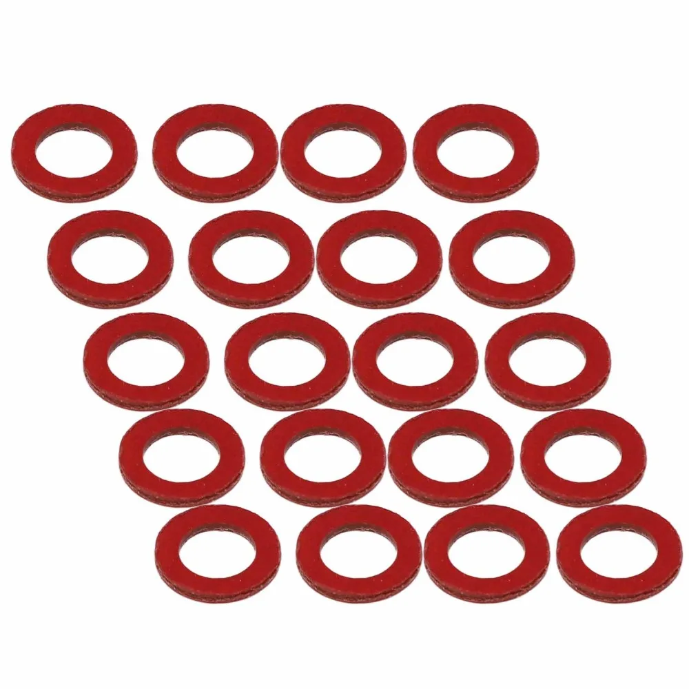 20PCS 90430‑08020‑00 Oil Drain Plug Gasket Seal Oil Plug Gasket Lower Unit Oil Drain Plug Gasket Seal Boat Marine