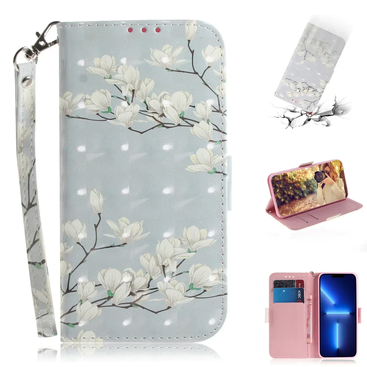 Cases for XiaoMi 11 11T 10 10T 10S Lite Pro Ultra 5G Case Cover coque Flip Wallet Phone Covers Sunjolly for XiaoMi 11 Lite Case