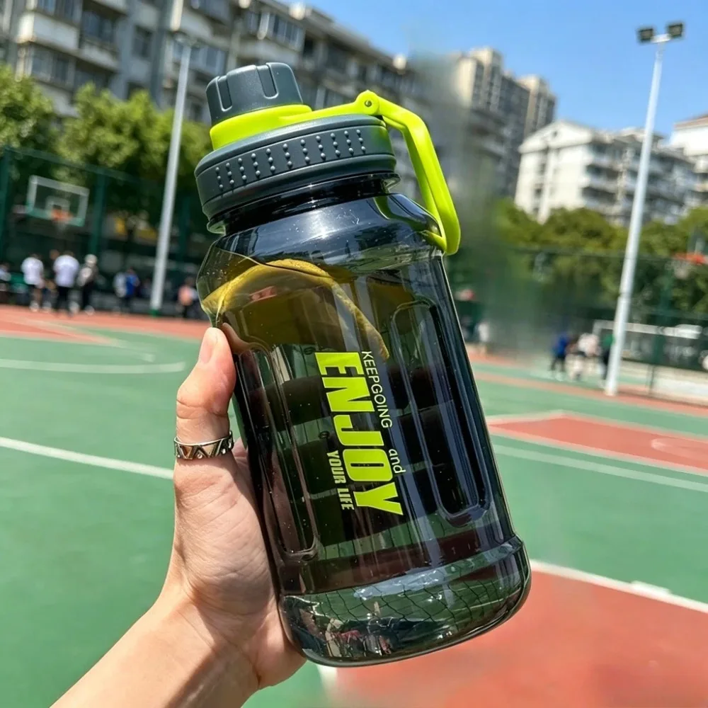 600ml Sport Bottle, Sports Water Bottle with Lifting Cup Lid  Plastic Drinking Bottles Outdoor Cycling Hiking Gym Jug