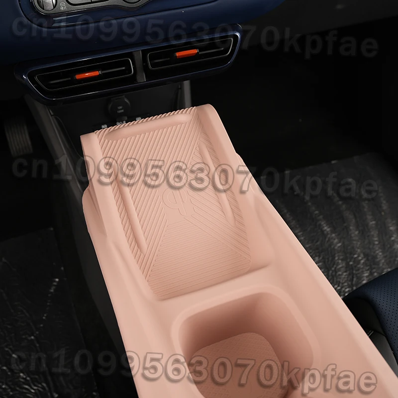 All Inclusive Center Console Silicone Wireless Charging Pad Suitable For BYD Dolphin Mini 2025 Interior Modification Accessories