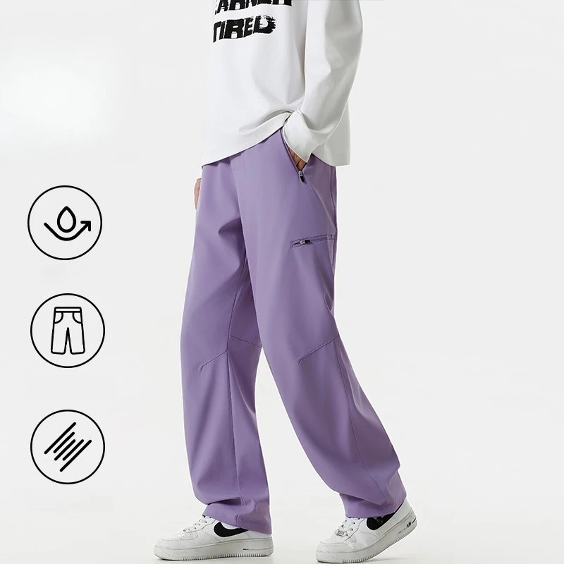 

2025 New Arrival 3-in-1 Waterproof Unisex Outdoor Hiking Pants for Autumn & Winter - Loose Fit Casual Workwear Design