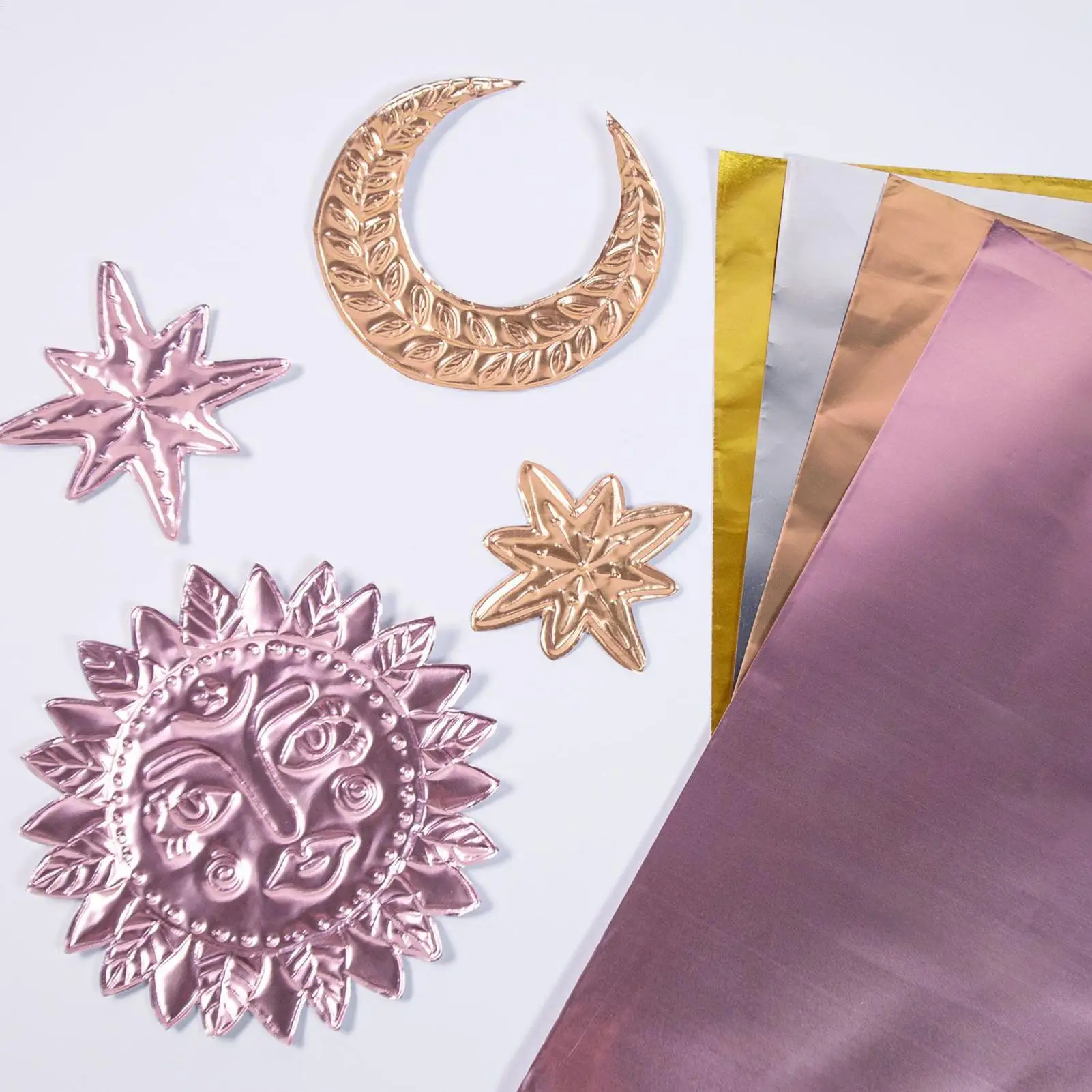 

Embossing Foil Sheets Stamping Aluminum Sheets Cuttable Embossing Foil For Handcrafts Home Scrapbooking School Classroom Office