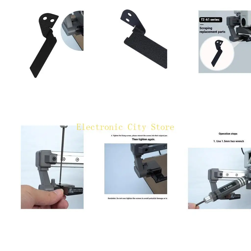 

Metal Scraping Replacement Part Maintenance Hardened Steel Hot Bed Scraping HU8D