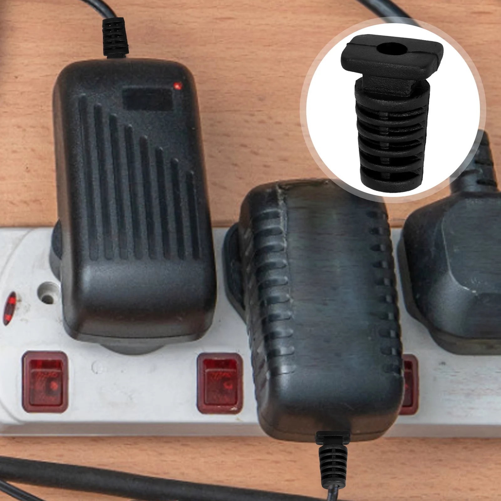 

100pcs Cable Glands Spiral Wire Protector Strain Relief Connectors For Electrical Wiring Cord Grip Cable Strain Relief