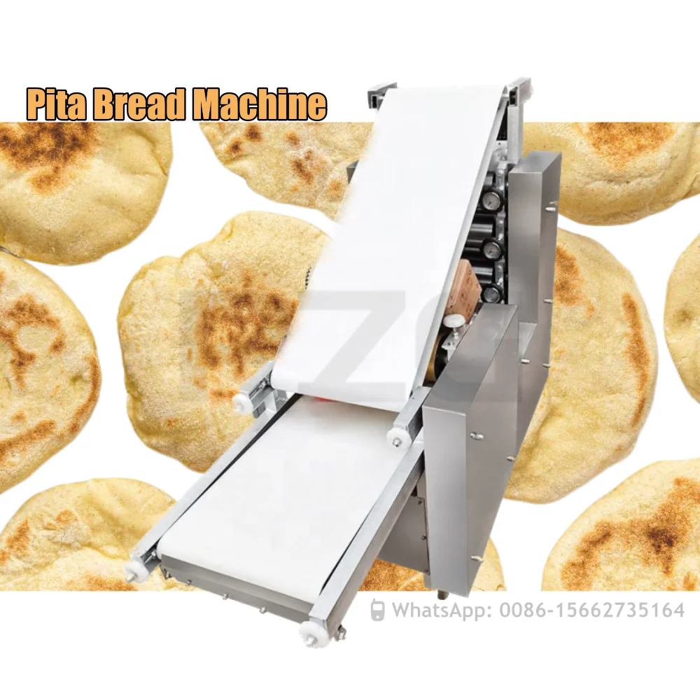

Fully Automatic Lebanese Arabic Pita Bread Machine Sell New Shawarma Lavash Naan Chapati Roti Make Maker