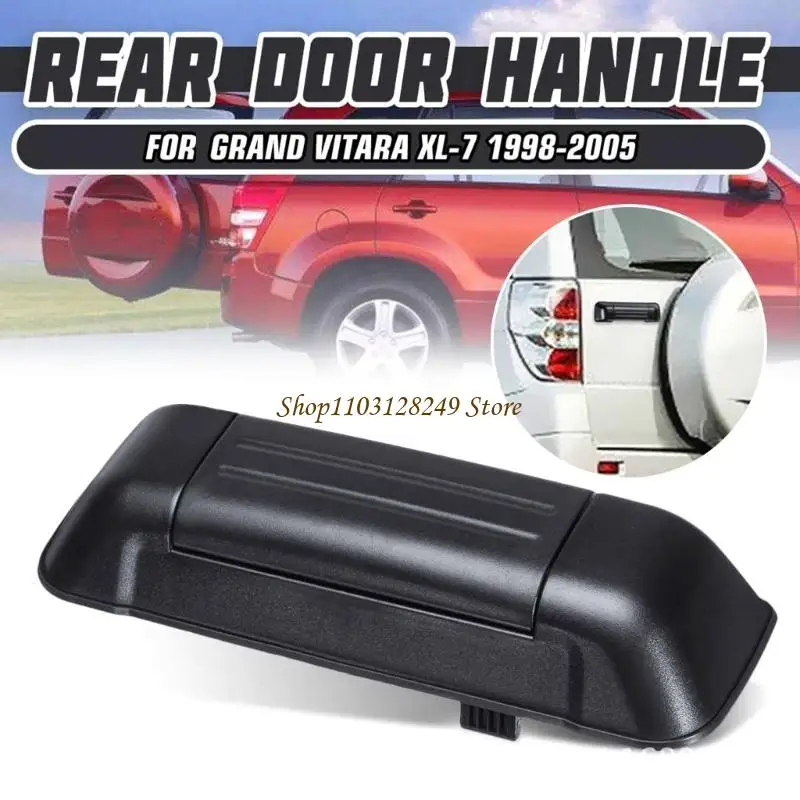 

N5KD Rear Outer Tailgate Door Handle 8285065D125PK for Grand Vitara 1998-2005 Black