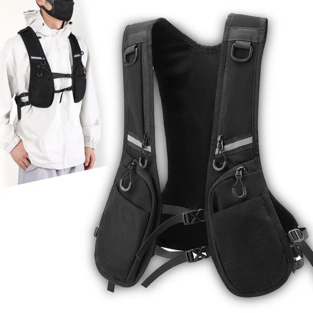 

Waterproof Reflective Running Vest Pack Breathable Multifunctional Running Hydration Vest Bag Adjustable Convenient