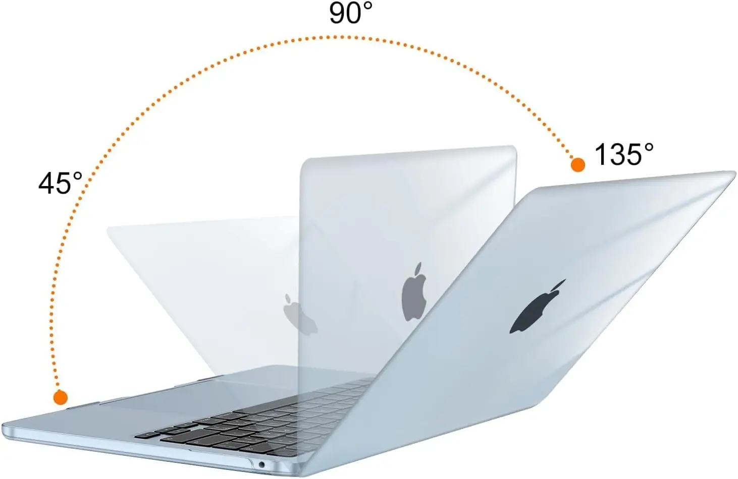 Etui na Macbook Air 13 15 M4 A3240 A3241 A2681 A2337 na Pro 13 14 16 A3112 A3185 A2918 A3403 A2991 A2780 A2338 Funda shell — zdjęcie produktu 4