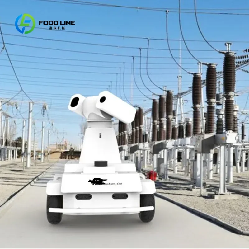 Customized Autonomous Security Patrol Robot - AI-Powered Surveillance & Alert System for Industrial/Commercial Zones