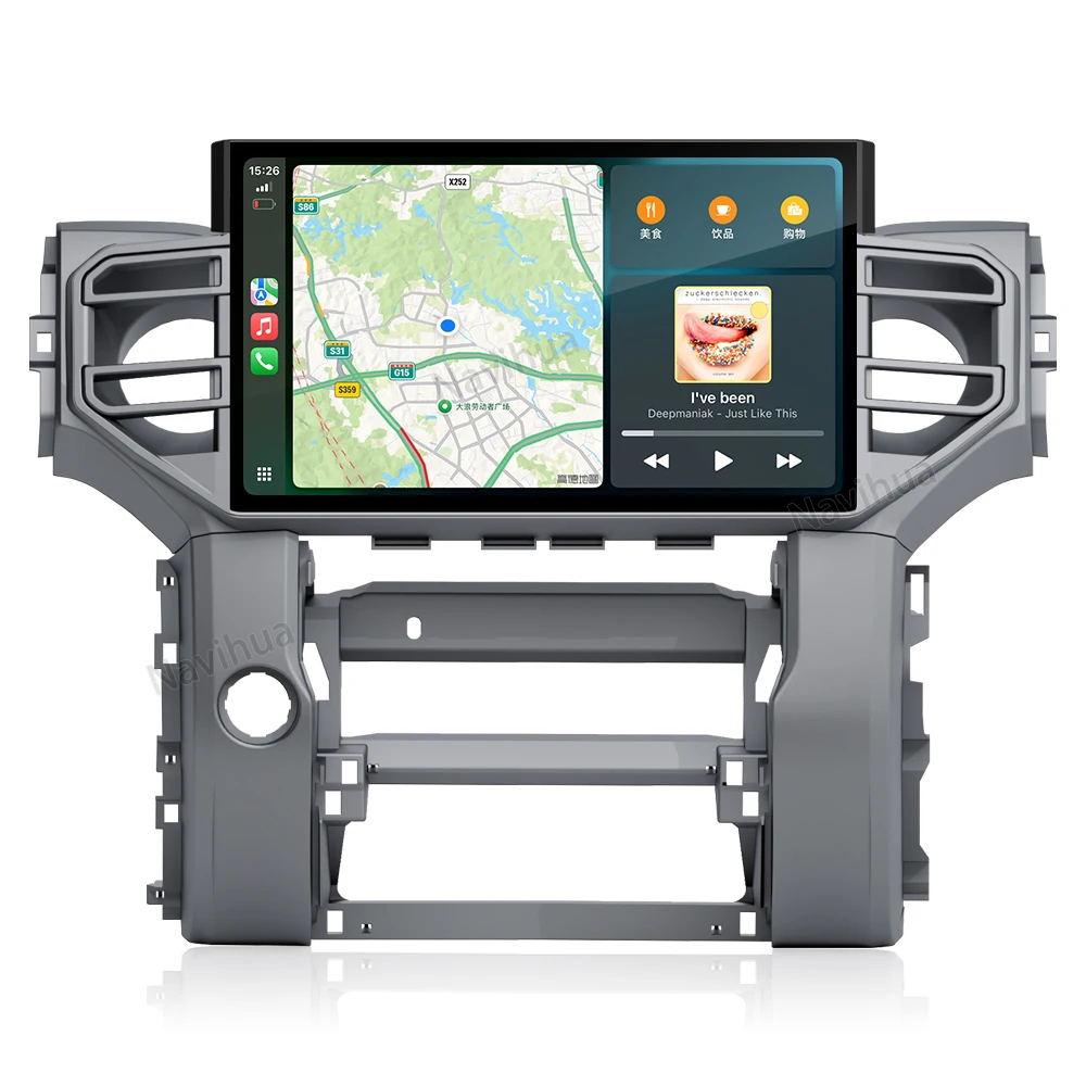 Navihua Android Touch Screen Carplay Radio Player Multimedia Stereo Video Player Head Unit  for    Tundra Sequoia 2014-2019
