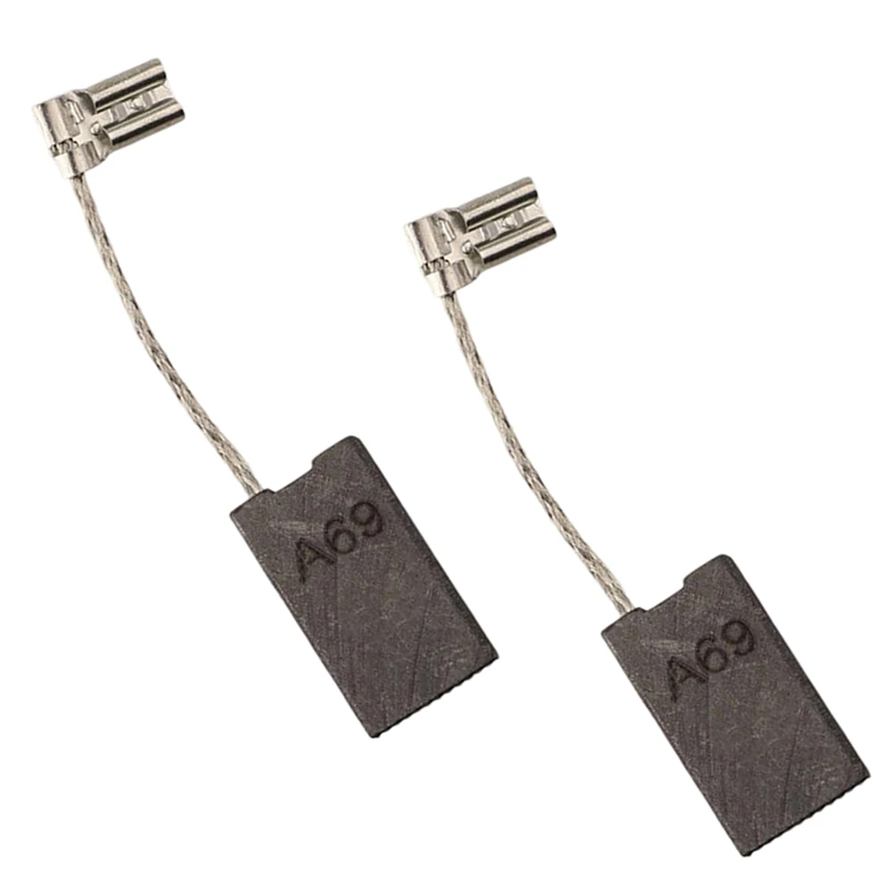 

Для Bosch 1617014138 Замена угольной щетки, совместимая с перфоратором 11240 Для электроинструментов 11240 11247 11388 A69, 2 шт.