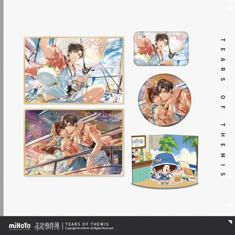 

Предпродажа, официальный товар Sunsyea Tears of Themis miHoYo, оригинальный значок серии YLQW, акриловая подставка, цветная бумага, весы