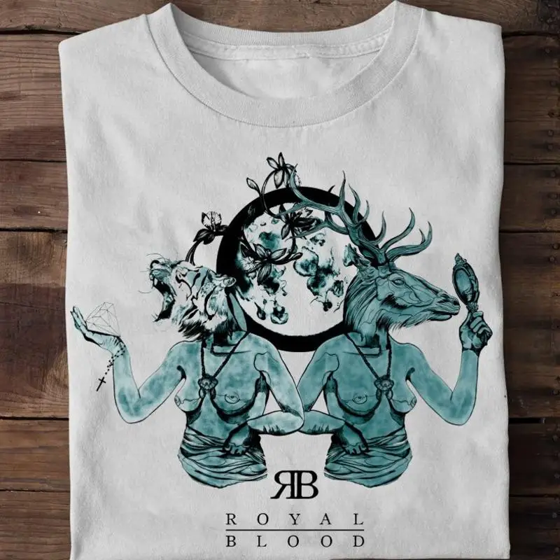 

Royal Blood Out Of The Black For Fans Белая футболка всех размеров