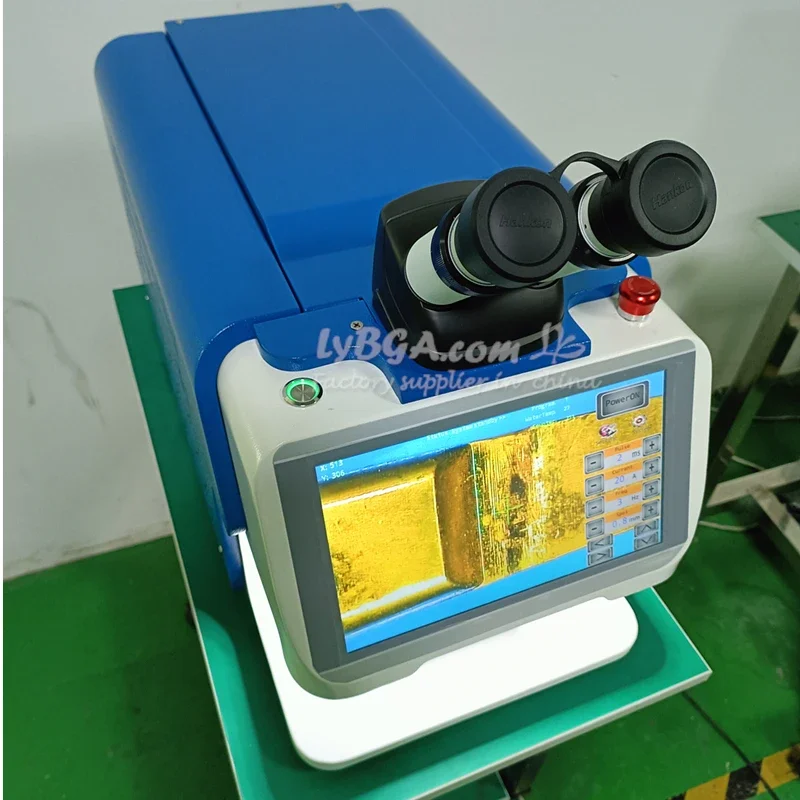 Touch Screen Spot Welders Jewelry Laser Welding Machine 200W 100W Ring Pendant Micro Laser Soldering Welder with CCD Microscope