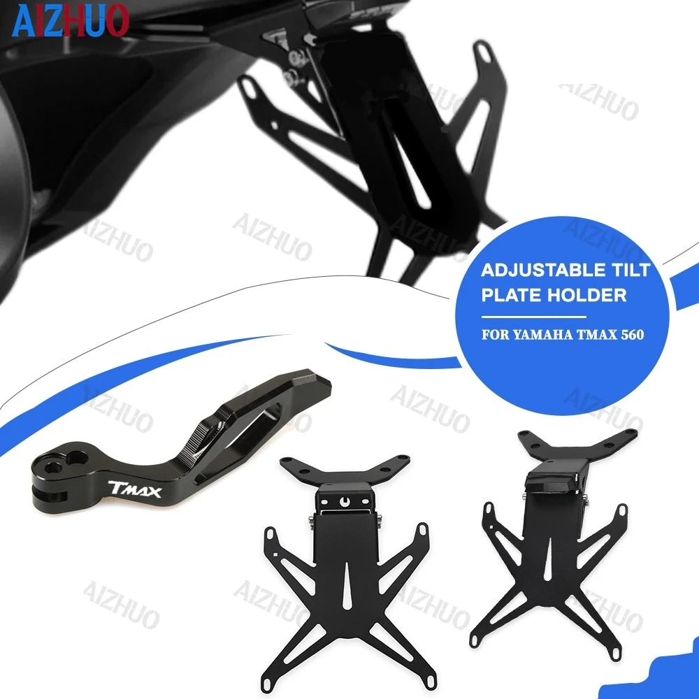

For Yamaha TMAX560 TMAX 560 Tech MAX 2022-25 2026 2027 Parking Lever T-MAX 560 Tail Tidy Fender Eliminator License Plate Holder