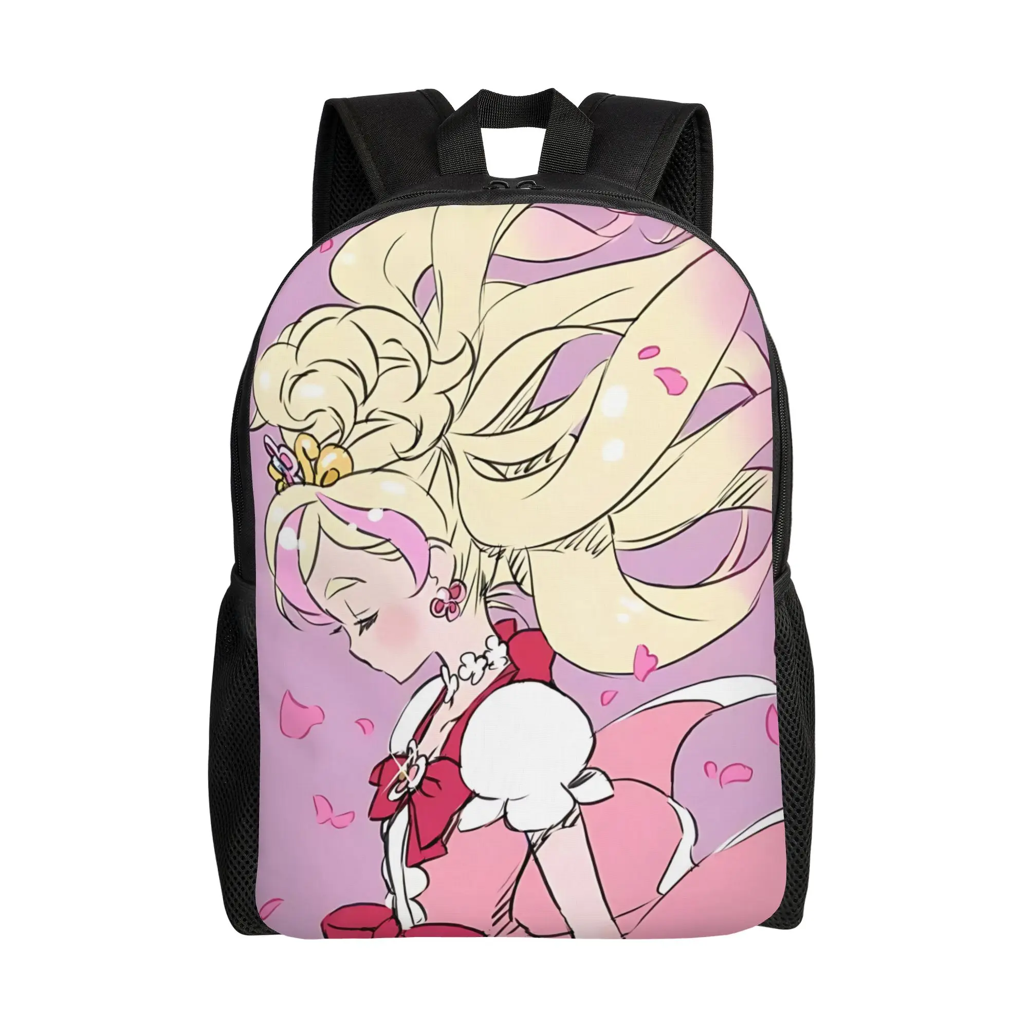 

Bandai Pretty Cure backpack ita bag kpop lolita style mochila Vintage Work Office Retro Washable Rucksack