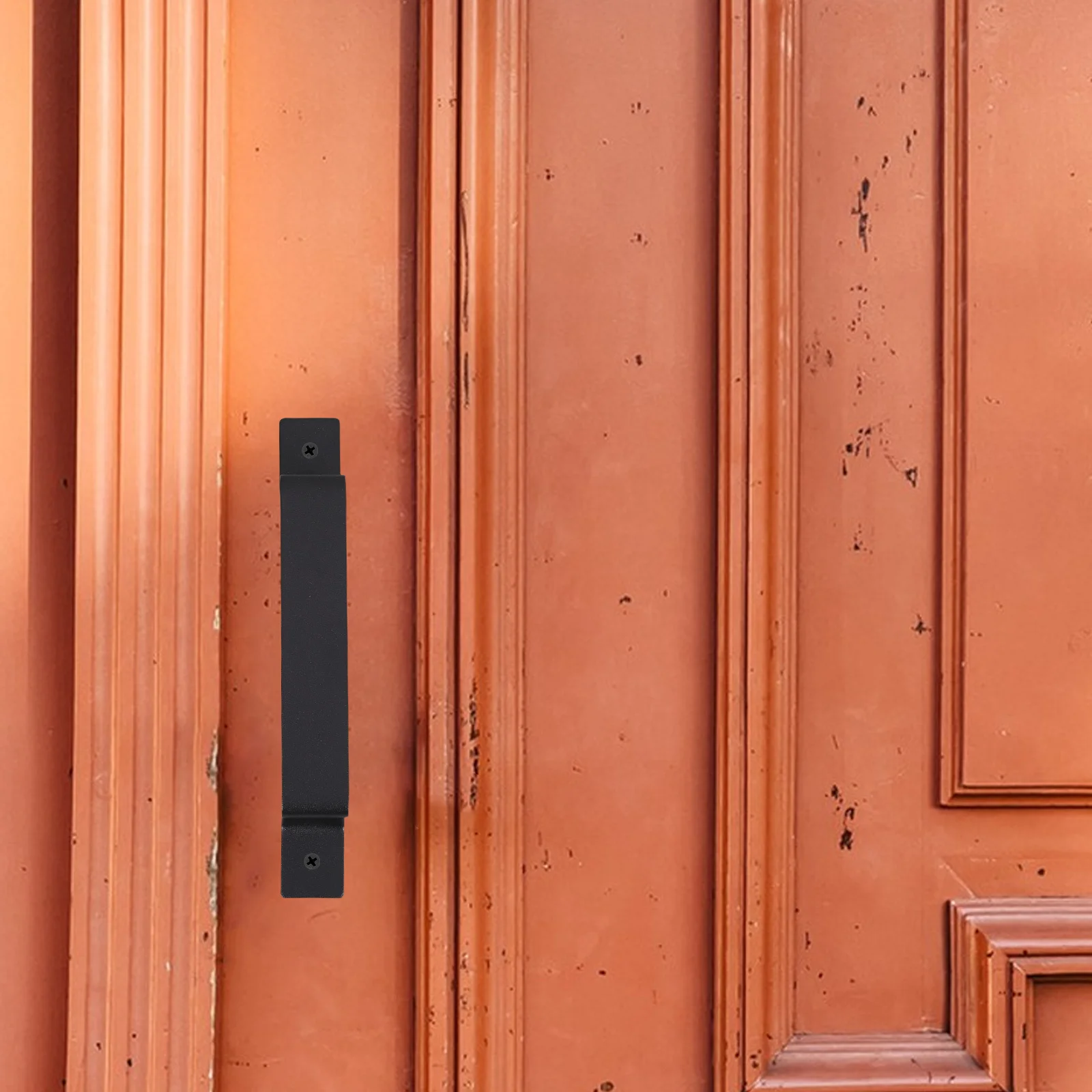 

2Pcs Vintage Barn Door Pull Handle - Rustic Sliding Cabinet Drawer Pull for Closet Garage Shed Outdoor Fence European Retro